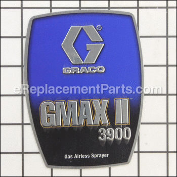 Label, Front - 15E851:Graco