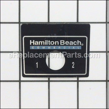 Switch Plate - 230047800:Hamilton Beach
