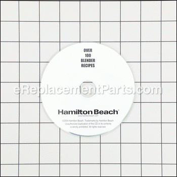 Cd, Drink Recipe - 990061000:Hamilton Beach