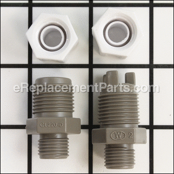 Check Valve And Inlet Fitting - CLX220EA:Hayward