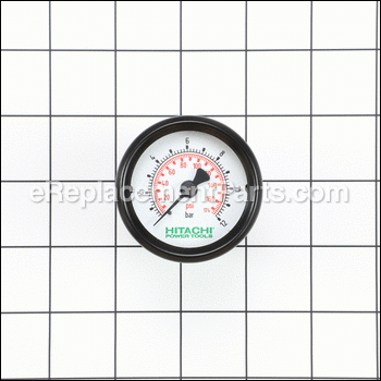 Pressure Gauge - 881650:Metabo HPT (Hitachi)