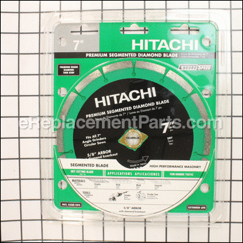 7 5/8 Arbor Dry Concrete/mas - 728743:Metabo HPT (Hitachi)