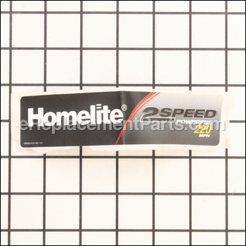 Logo Label - 099964001901:Homelite