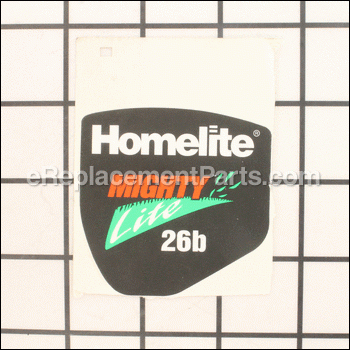 Logo Label - 940752001:Homelite