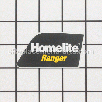 Clutch Cover Label - 940635001:Homelite