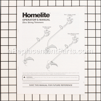 Operator'S Manual - 983000771:Homelite