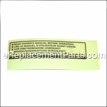 Label- Caution - 87522-Z0T-800:Honda