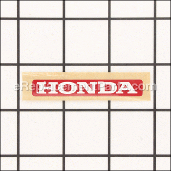 Mark- Honda - Type1 - Red - 87531-Z0Y-M11ZA:Honda
