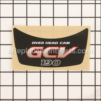 Mark- Emblem - Gcv190 - 87101-Z8D-000:Honda