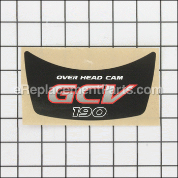 Mark- Emblem - Gcv190 - 87101-Z8D-000:Honda