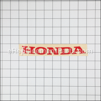 Mark, Honda - 87531-VL0-B00:Honda