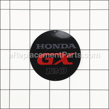 Emblem (gx120) - 87521-Z4H-000:Honda
