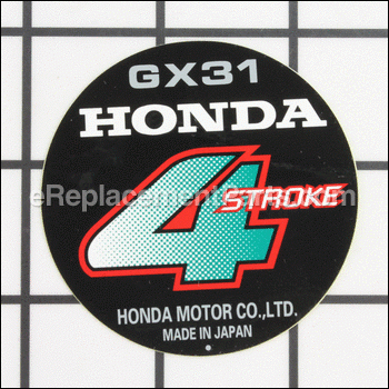 Emblem - Gx31 - 87521-ZM5-000:Honda
