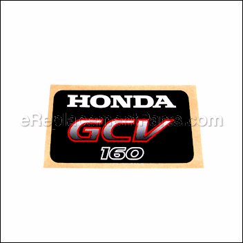 Mark- Emblem - Gcv160 5.5 - 87101-ZM0-020:Honda