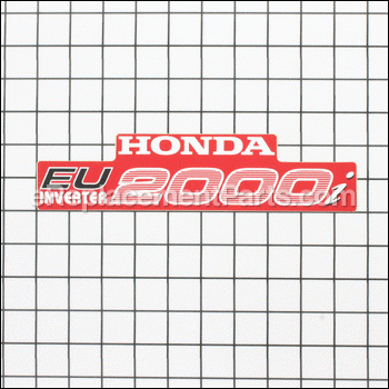 Pri; Mark, Emblem - 87101-Z07-C31:Honda