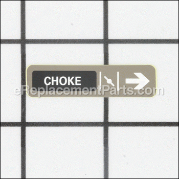 Mark, Choke - 87528-Z07-R40:Honda