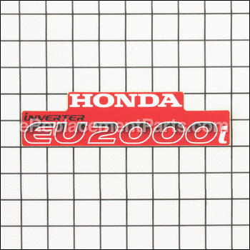 Sup; Mark, Emblem - 87102-Z07-C32:Honda