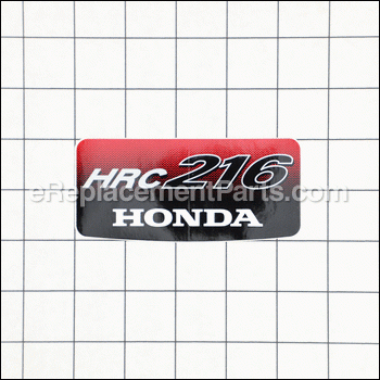 Mark, Emblem - 87101-VK6-000:Honda