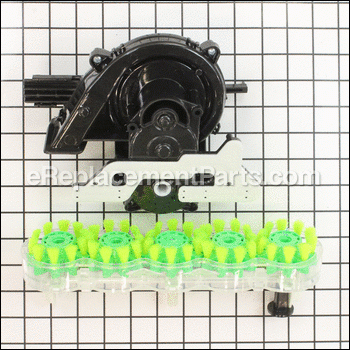 Turbine and Gear Assmbly-5 Brush - H-43191008:Hoover