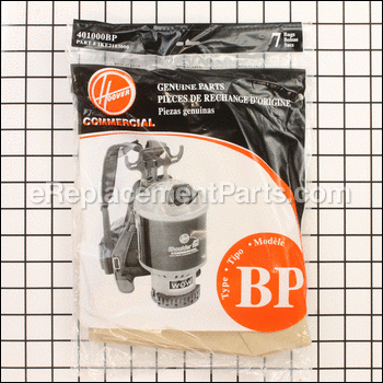 Type Bp Paper Bag-7 Pack - H-401000BP:Hoover