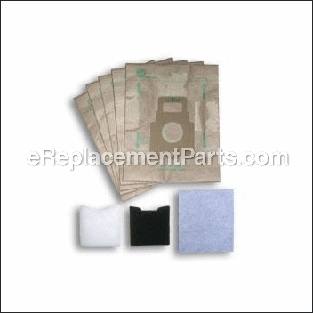Type H-30 Filter Bags-5 Pack + - H-40101001:Hoover