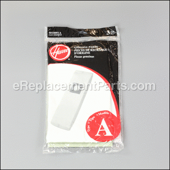 Top Fill Paper Bag-3 Pack - H-4010001A:Hoover
