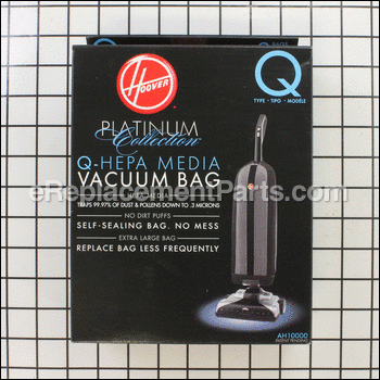 Type Q Bag Hepa-inner Disposab - H-AH10000:Hoover