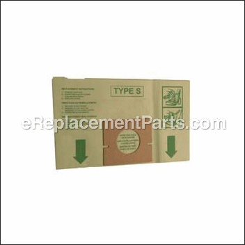 Type S Paper Bag-3 Pack - H-4010064S:Hoover