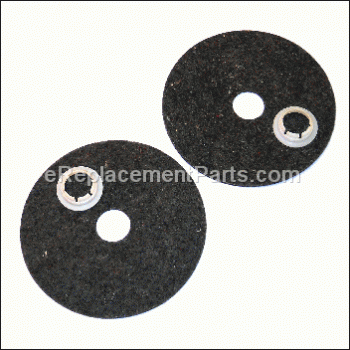 Felt Buffing Pads / Pair - 018361--:Hoover