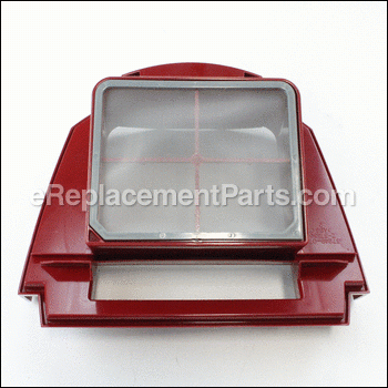 Dirt Cup Lid-Cherry Red - 91001182:Hoover
