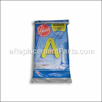 Allergen Paper Bag-3 Pack - H-4010100A:Hoover