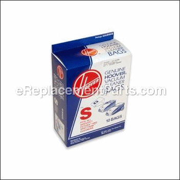 Type S Paper Bag-10 Pack - 4010344S:Hoover