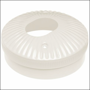 White Vaulted Ceiling Mount - 22176:Hunter