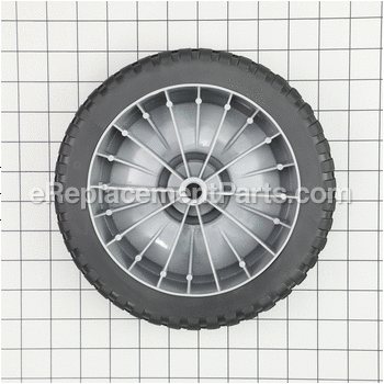 Wheel 9 In Gray Semi-pneumatic - E106919:Husky