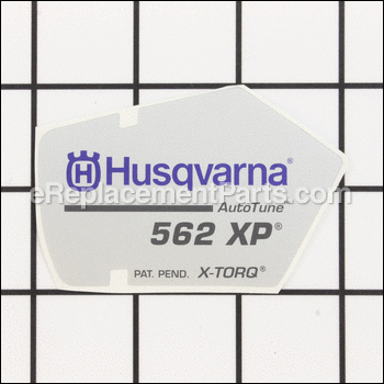 Label - 523035605:Husqvarna
