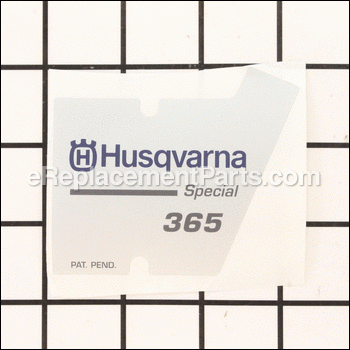 Decal - 537230203:Husqvarna