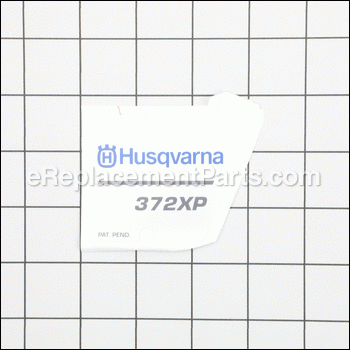 372xp Decal - 537230201:Husqvarna