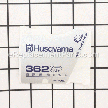 362xp Decal - 537086510:Husqvarna