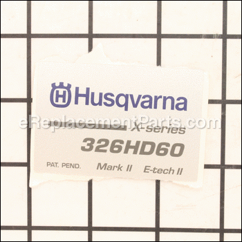 Decal - 537353436:Husqvarna