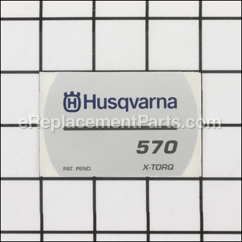 Decal - 537212104:Husqvarna