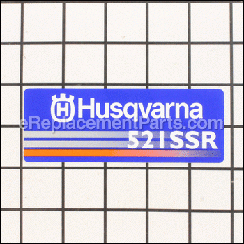 Decal, Husqvarna 5021R - 601400016:Husqvarna