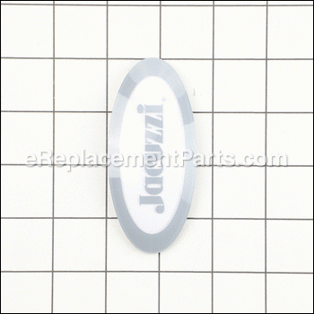Pillow: Logo Insert (oval), J- - 2000-263:Jacuzzi