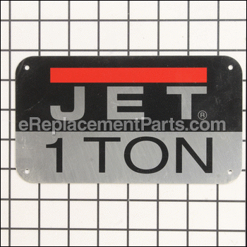Capacity Label - 1SS-3C-044:Jet