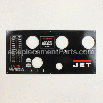 Name Plate - GH1340W-04-02:Jet
