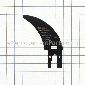Low Profile Riving Knife - JPS10TSR-347:Jet