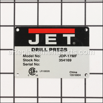 I.d. Label - 10916904:Jet