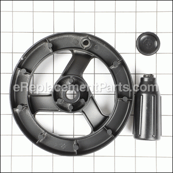 Front Hand Wheel Assembly - JPS10TS-FHA:Jet