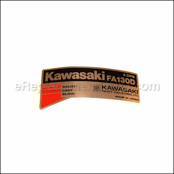 Label-Brand - 56038-2001:Kawasaki