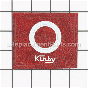 Belt Lifter Label Red - K-146376:Kirby