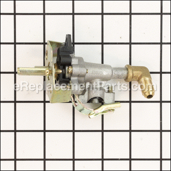 Side burner gas valve - 09000345A0:KitchenAid